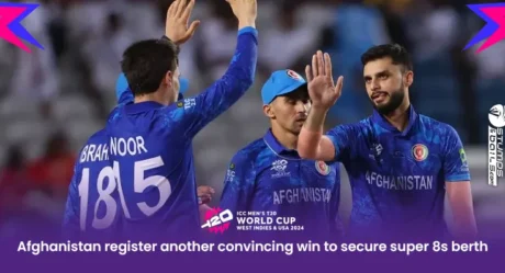 Afghanistan register another convincing win to secure super 8s berth  