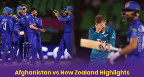Afghanistan Yet Again Creates History by Beating New Zealand in T20 WC 2024