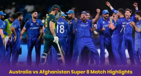 Aussies Semifinal Hopes Dashed as Afghanistan Creates History by Beating Australia