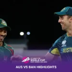 Pat Cummins Steer Aussies to First Victory in Super 8 against Bangladesh