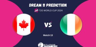 CAN vs IRE Dream11 Prediction
