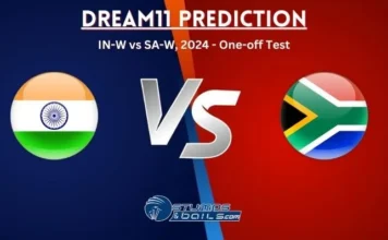IN-W vs SA-W Dream11 Prediction: India Women vs South Africa Women Match Preview Playing XI, Pitch Report, Injury Update, South Africa Women tour of India, 2024 – One-off Test IN-W vs SA-W Dream11 Prediction