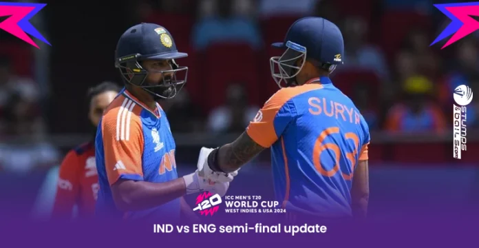 IND vs ENG semi-final update