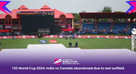 T20 World Cup 2024: India vs Canada abandoned due to wet outfield 