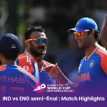 India vs England Semi-Final Highlights: Kuldeep-Axar dismantle England, India into the finals