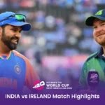 Hardik With Ball and Rohit With Bat Take India Past Ireland in T20 WC Opener