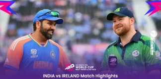 India vs Ireland Match Highlights