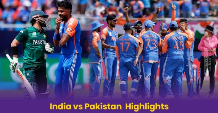 India vs Pakistan Highlights