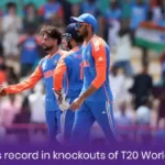 India’s record in knockouts of T20 World Cup