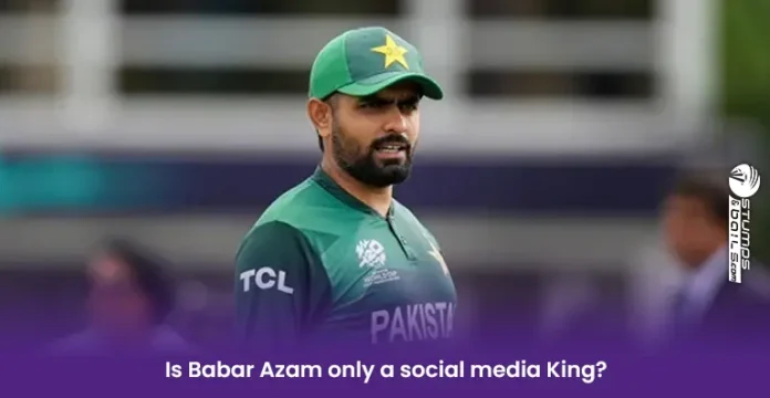 Is Babar Azam Social Media King