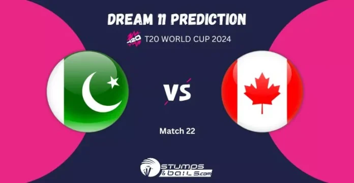 PAK vs CAN Dream11 Prediction