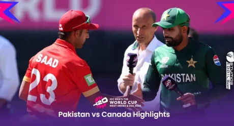 Pakistan vs Canada Highlights: Babar, Rizwan guide Pakistan to victory over Canada; end winless drought