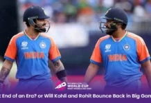 Is It End of an Era? or Will Kohli and Rohit Bounce Back in Big Games Rohit and Kohli form in T20 World Cup