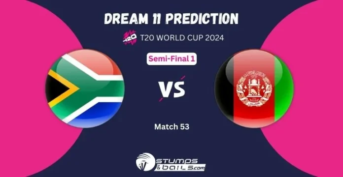 SA vs AFG Dream11 Prediction Today