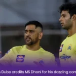 Shivam Dube credits MS Dhoni for his dazzling comeback