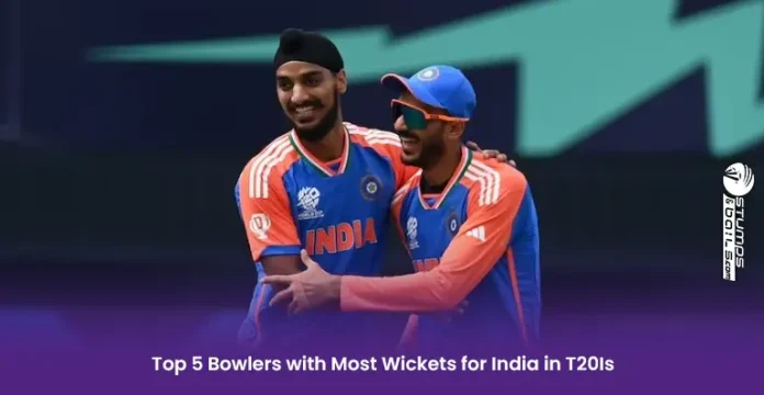 Top 5 Bowlers with Most Wickets for India in T20Is