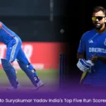 From Virat Kohli to Suryakumar Yadav India’s Top Five Run Scorers in T20I Format