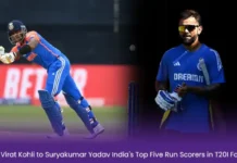 From Virat Kohli to Suryakumar Yadav India’s Top Five Run Scorers in T20I Format Top 5 Players with Most Runs for India in T20Is