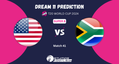 USA vs SA Dream11 Prediction, United States of America vs South Africa Match Preview, Playing XI, Pitch Report, Injury Update- ICC T20 World Cup 2024, Match 41