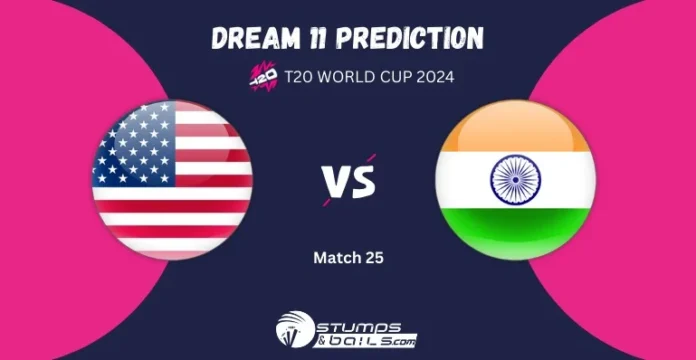 USA vs IND Dream11 Prediction
