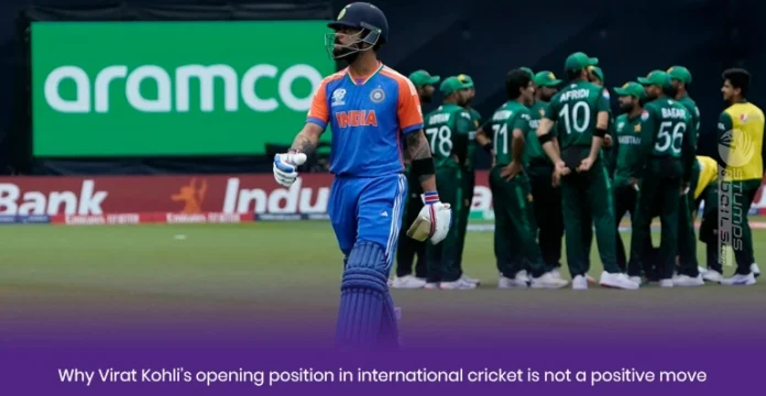 Is Kohli opening batting for India a mistake