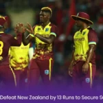 West Indies Defeat New Zealand by 13 Runs to Secure Super-8 Spot