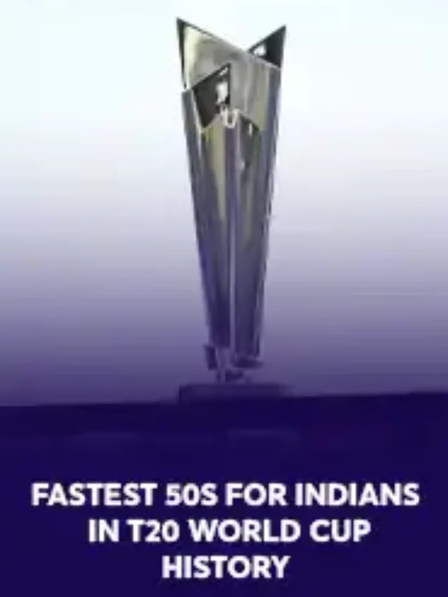 Fastest 50s for Indians in T20 World Cup history