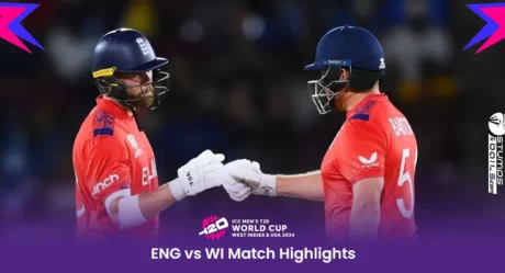England vs West Indies Highlights: England Books a Big over West Indies in the Super8s’