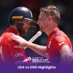 USA vs ENG Highlights: England book semis berth with a clinical win over USA