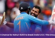 Last Chance for Rahul-Rohit to Break India’s ICC Title Drought India ICC Title Drought