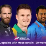 Top 5 Captains with Most Runs in T20 World Cups