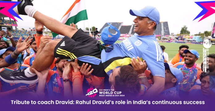 Tribute to coach Dravid