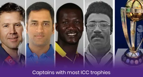 Captains with most ICC Trophies