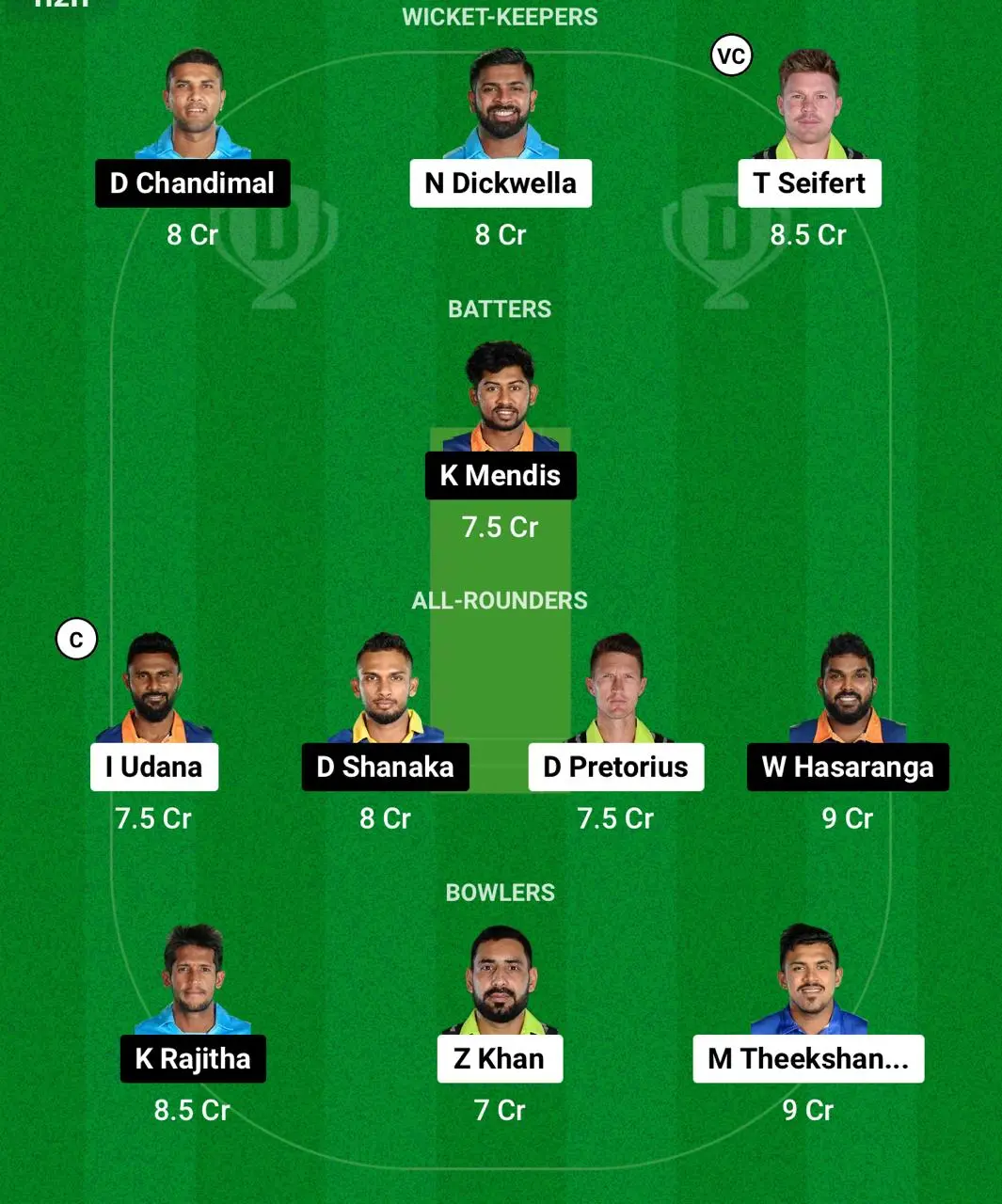 GM vs KFL Dream11 Prediction