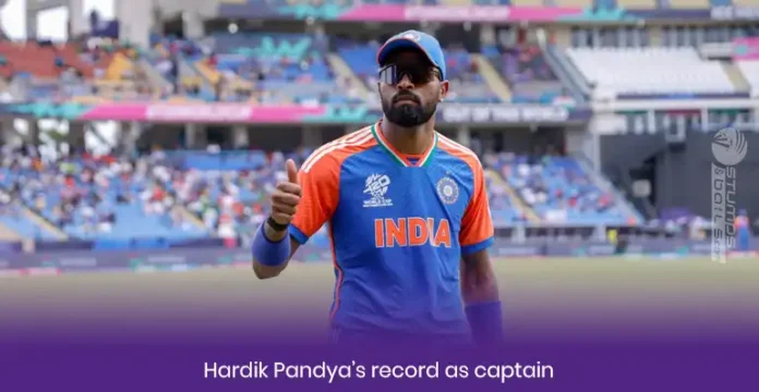 Hardik Pandya Record As Captain 
