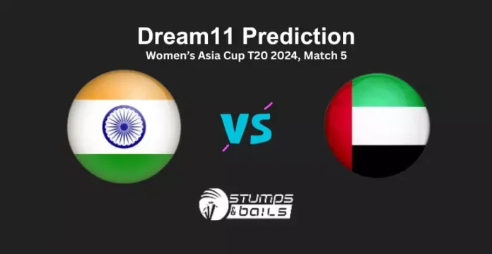 IN-W vs UAE-W Dream11 Prediction Today