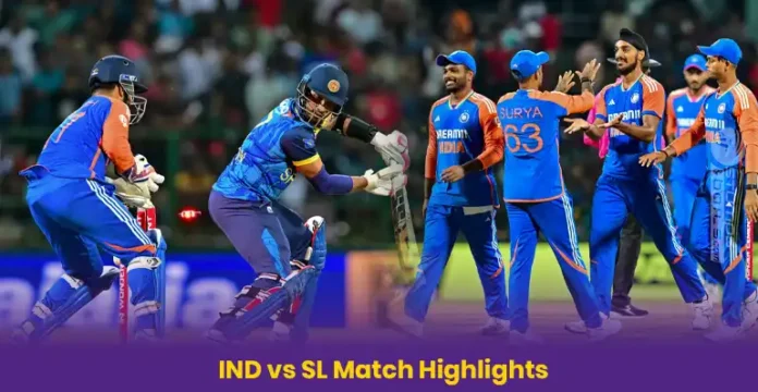 IND vs SL 2nd T20I Highlights