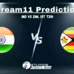 IND vs ZIM Dream11 Prediction: Head to Head, Playing 11, Best Picks and Fantasy Team for India vs Zimbabwe 1st T20I