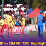 IND vs ZIM Highlights: India end Zimbabwe tour on convincing note, beat Zimbabwe by 42 runs in 5th T20I 