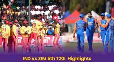 IND vs ZIM Highlights: India end Zimbabwe tour on convincing note, beat Zimbabwe by 42 runs in 5th T20I 