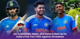 India Squad for First Two T20Is Against Zimbabwe