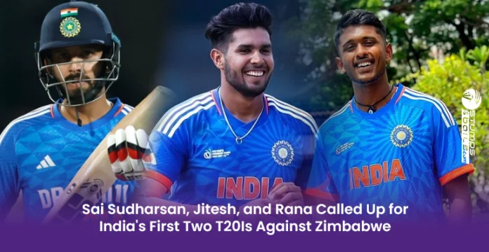 India Squad for First Two T20Is Against Zimbabwe