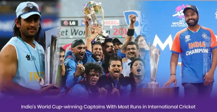 India World Cup-winning Captains With Most International Runs