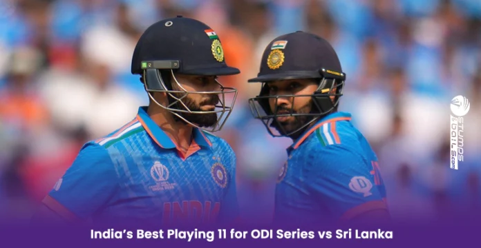 India Best Playing 11 for ODI Series vs Sri Lanka