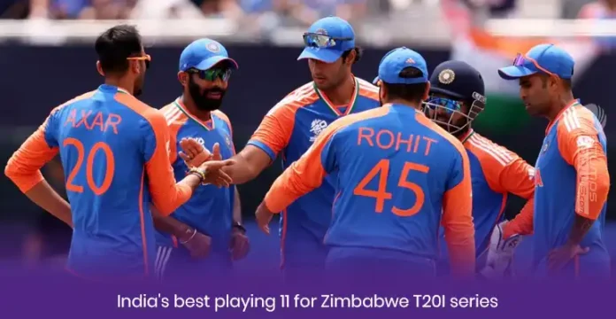 India Best Playing 11 For Zimbabwe T20I Series