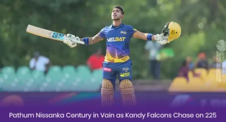 Pathum Nissanka Century in Vain as Kandy Falcons Chase on 225