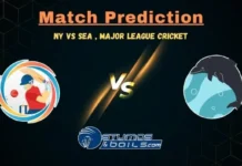 NY vs SEA Match Prediction: Where to watch, Head to Head, Best Picks and Fantasy Team NY vs SEA Match Prediction