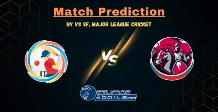 NY vs SF Match Prediction