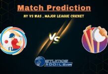 NY vs WAS Match Prediction: Who Will Win 14th Major League Cricket 2024? NY vs WAS Match Prediction