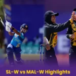 SL-W vs MAL-W Highlights: Sri Lanka beat Malaysia by 144 runs in Women’s Asia Cup clash 